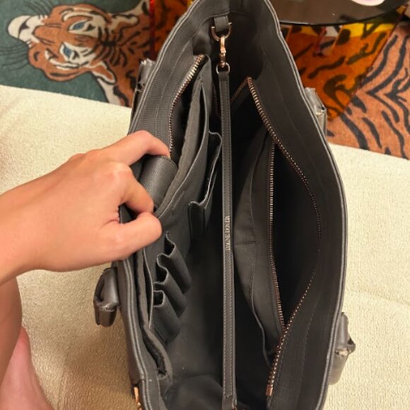 Dagne Dover Signature Tote - Classic in Graphite - Picture 11 of 11